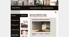 Desktop Screenshot of innenarchitekten-in-berlin.de